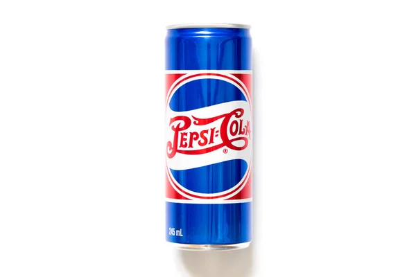 Bangkok Thaiföld Március 2018 Pepsi Cola Alumínium Lehet Méretezni 245 — Stock Fotó