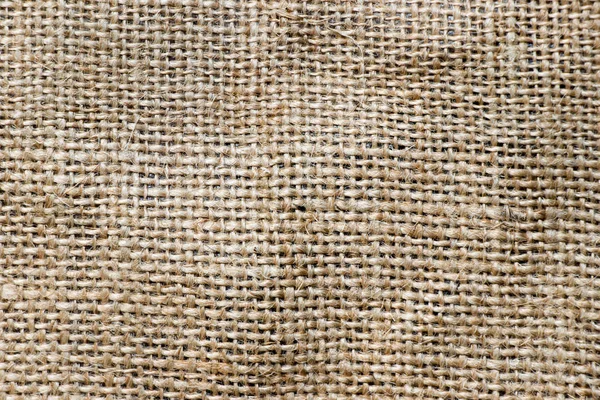 Closed Brown Color Sackcloth Textured Background — Stock Photo, Image