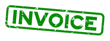 Grunge yeşil fatura word Meydanı lastik mühür damgası beyaz arka plan üzerinde