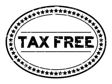 Grunge siyah saçmalığı ücretsiz kelime oval lastik mühür damgası beyaz arka plan üzerinde