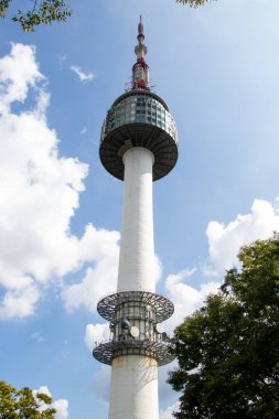 1 Eylül, 2018, Seoul, Güney Kore: N Seul Kulesi Namsan dağda, Seoul, Güney Kore