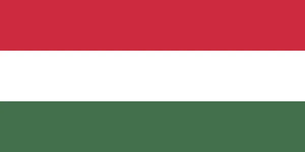 国家匈牙利的国旗 — 图库矢量图片