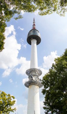 1 Eylül, 2018, Seoul, Güney Kore: N Seul Kulesi Namsan dağda, Seoul, Güney Kore