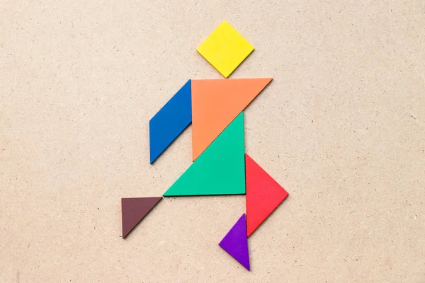 Personas tangram Stock Photos Royalty Free Personas tangram Images Depositphotos