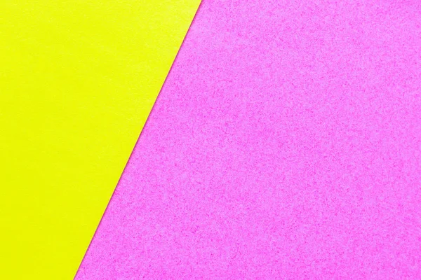 Fondo texturizado de papel de color amarillo y rosa abstracto con espacio de copia para diseño y decoración — Foto de Stock