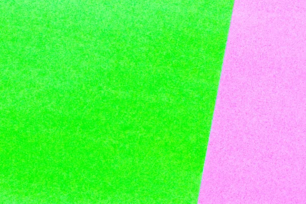 Abstraktní zelený a růžový barevný papír s texturovou barvou s prostorem kopírování pro návrh a dekoraci — Stock fotografie