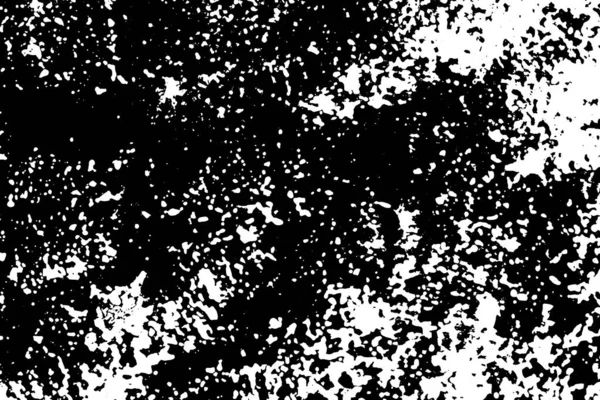 Grunge textura preta sobre fundo branco (Vector). Use para decoração, envelhecimento ou camada antiga — Vetor de Stock