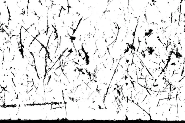 Grunge textura negra sobre fondo blanco (Vector). Uso para la decoración — Vector de stock