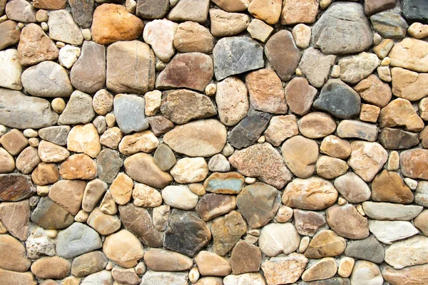 Molte dimensioni di roccia composita a sfondo muro di pietra — Foto Stock