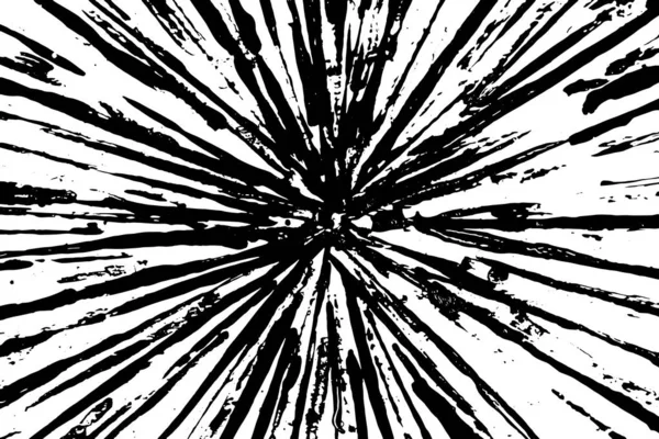 Grunge textura preta em forma de raio sobre fundo branco (Vector). Use para decoração, envelhecimento ou camada antiga — Vetor de Stock