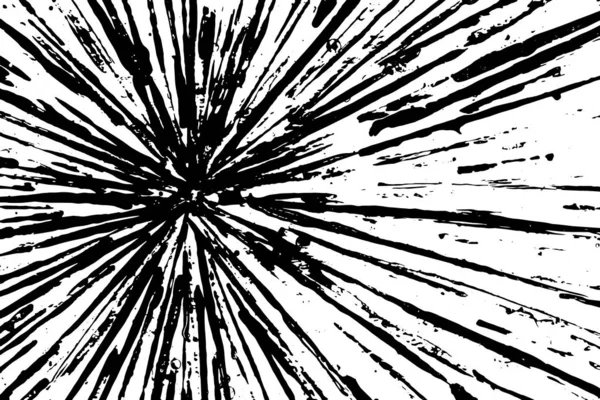 Grunge textura preta em forma de raio no fundo branco (Vetor). — Vetor de Stock