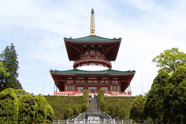 Narita Japonsko Května 2019 Velká Mírová Pagoda Která Budovou Chrámu — Stock fotografie