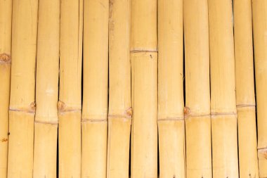 Grunge sarı bambu tabakası dekorasyon için desenli arka plan