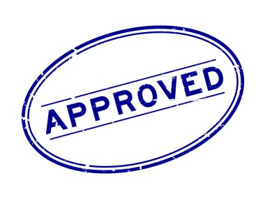 Grunge blue sözcüğü oval kauçuk mühür damgası beyaz arka planda