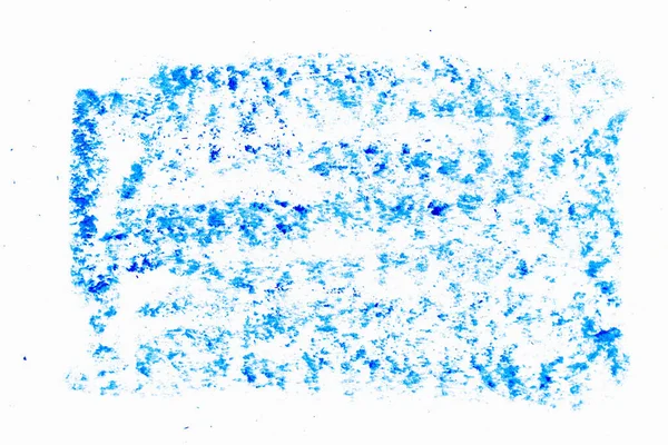 Dikdörtgen Kare Şeklinde Beyaz Kağıt Arka Planda Mavi Renkli Yağ — Stok fotoğraf