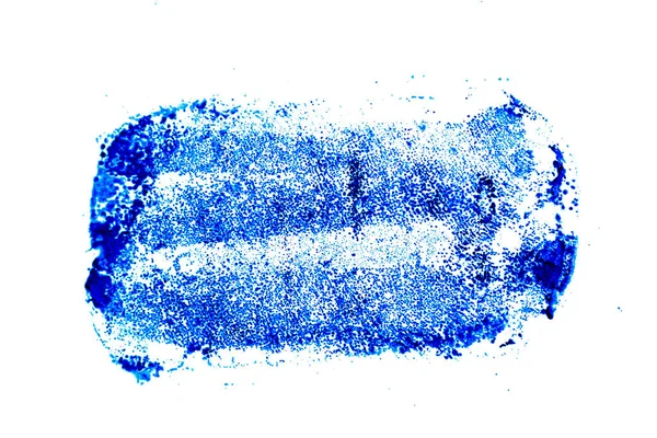 Kare Biçiminde Mavi Renk Mürekkebi Pul Çerçeve Olarak Desenlendirilmiş — Stok fotoğraf