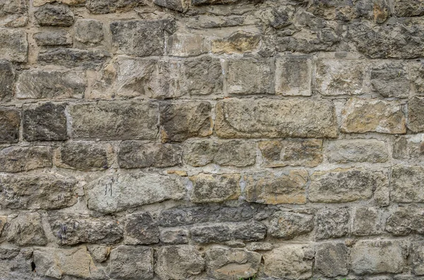 Текстура Каменной Стены Старой Крепости — стоковое фото