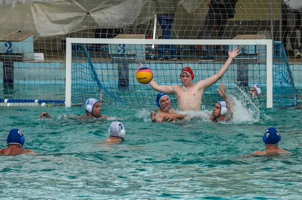 Lviv Ukraine Juin 2018 Les Athlètes Jouent Dans Piscine Water — Photo