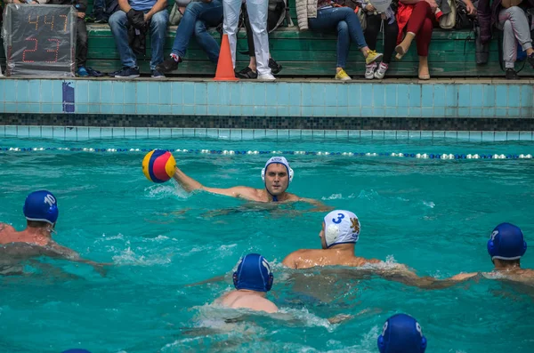 Lviv Ukraine Juin 2018 Les Athlètes Jouent Dans Piscine Water — Photo