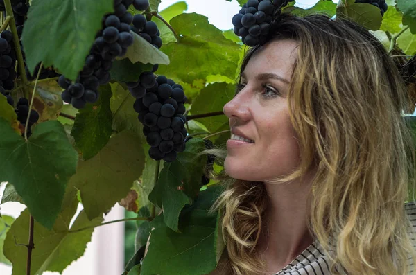 Menina Encantadora Nova Com Hrona Castas Maduras Fragola — Fotografia de Stock