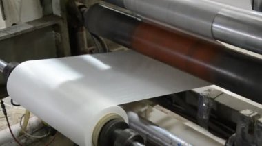 Makine ile Polietilen plastik torba üretimi için