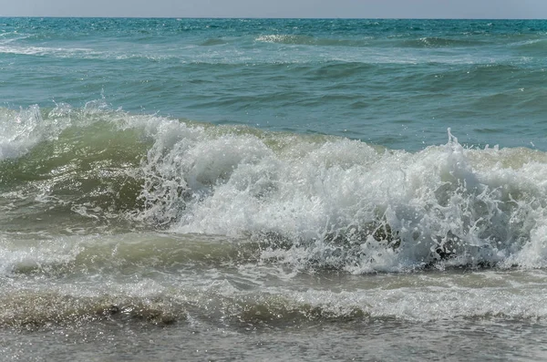 Sea Waves Sandy Beach — Stock Photo, Image