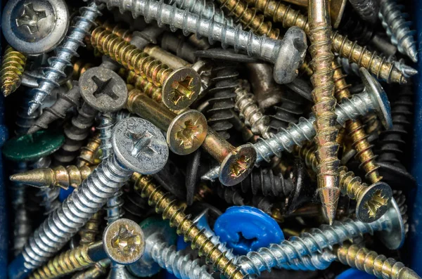 Fasteners Bolts Nuts Organizer — Stock Photo, Image