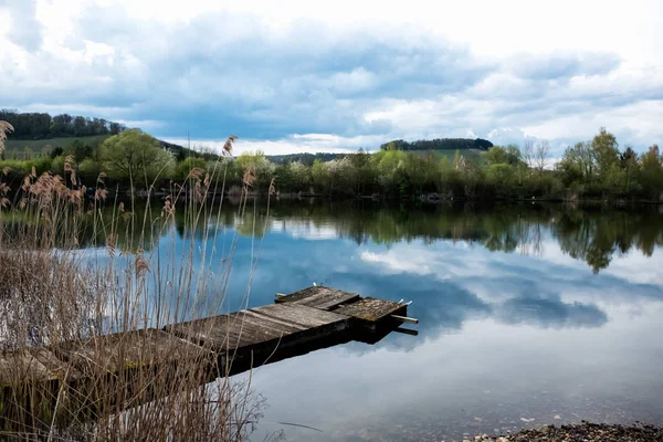 Haff Reimech pond view — Stock Photo, Image