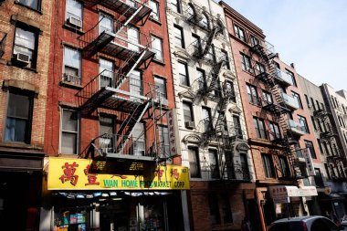 Manhattan New York City mahallesinde.