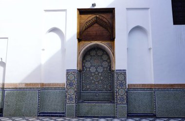 Dar Si Said Sarayı Marakeş, Fas. 