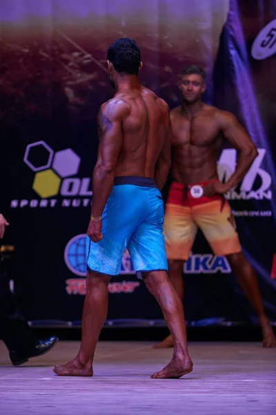 Utförande Kiev City Bodybuilding Cup Kiev Polytechnic Institutes Lokaler 2019 — Stockfoto