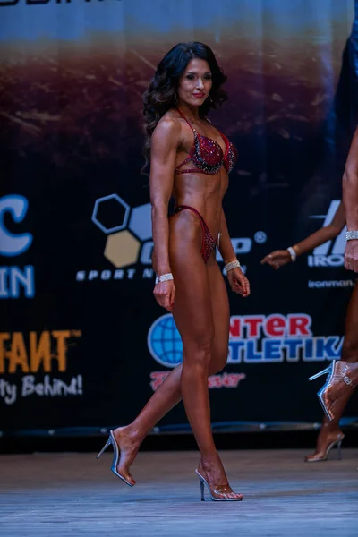 Women Performance Kiev City Bodybuilding Cup Premises Kiev Polytechnic Institute — Stock Photo, Image