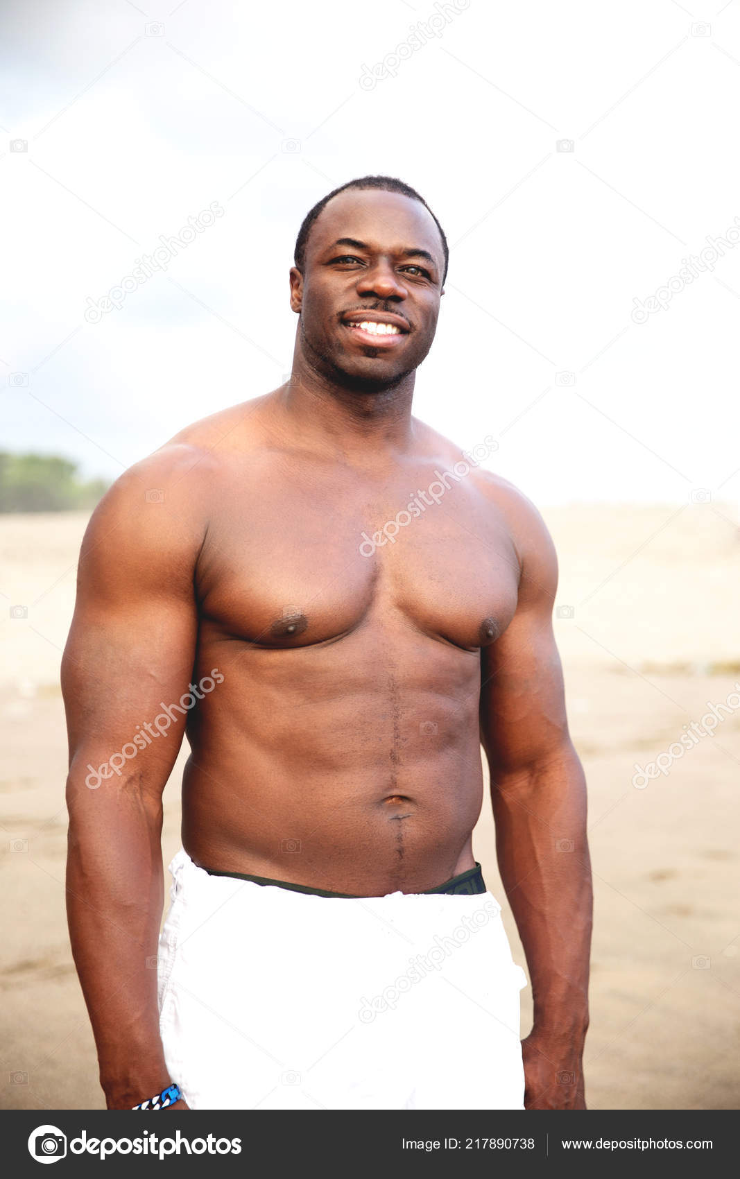 Black man in beach naked - Hot Nude