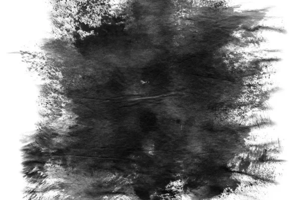 Абстрактні Чорні Чорнильні Плями Китайський Фон Акварелі Паперу — стокове фото