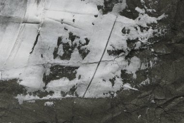 Soyut mürekkep arka plan. Mermer tarzı. Beyaz kağıt üzerinde siyah boya kontur dokusu. Grunge çamur sanat. Görüntüyü spackling yapıştırın. Web tasarım için guaş duvar kağıdı. Alçıpan çamur sanat. Tablomsu plaste