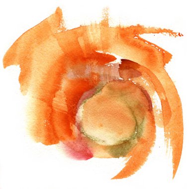 Su Boyası Arkaplanı. Soyut sanat el boyası