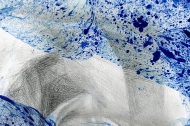 Yaratıcı soyut el çekilmiş yağlı boya. Kontur dokusu tuval üzerine boya. İçin oyun ve web tasarım duvar kağıdı. Grunge arka plan. Makro resim sanat. Modern sanat. Çağdaş sanat.