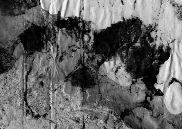 Streszczenie Tła Atramentu Marmurowym Stylu Czarno Biała Konsystencja Skoku Farby — Zdjęcie stockowe