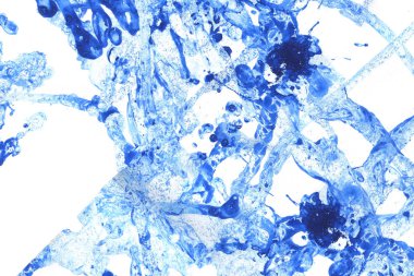 Yaratıcı soyut el çekilmiş yağlı boya. Kontur dokusu tuval üzerine boya. İçin oyun ve web tasarım duvar kağıdı. Grunge arka plan. Makro resim sanat. Modern sanat. Çağdaş sanat.