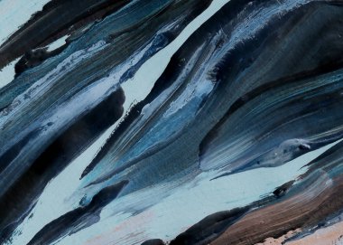 Soyut mürekkep arkaplanı. Mermer tarzı. Siyah ve beyaz boya dokusu. Ağ ve oyun tasarımı için duvar kağıdı. Grunge çamur sanatı. Makro alçı macunu görüntüsü. Boyalı alçının kara lekesi.