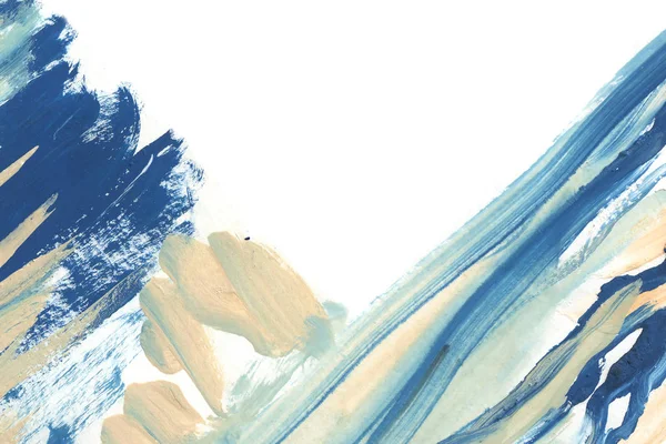 Abstrakte Acryl Kreativen Hintergrund Marmorstil Pinselstrich Textur Auf Papier Wallpaper — Stockfoto
