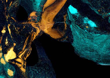 Soyut mürekkep arkaplanı. Mermer tarzı. Beyaz kağıda siyah boya dokusu. Ağ ve oyun tasarımı için duvar kağıdı. Grunge çamur sanatı. Kalem suyunun makro resmi. Koyu Smear