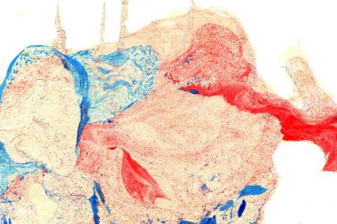 Soyut mürekkep arkaplanı. Mermer tarzı. Beyaz kağıda siyah boya dokusu. Ağ ve oyun tasarımı için duvar kağıdı. Grunge çamur sanatı. Kalem suyunun makro resmi. Koyu Smear