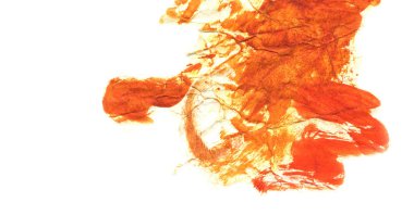 Soyut mürekkep arkaplanı. Mermer tarzı. Beyaz kağıda siyah boya dokusu. Ağ ve oyun tasarımı için duvar kağıdı. Grunge çamur sanatı. Kalem suyunun makro resmi. Koyu Smear