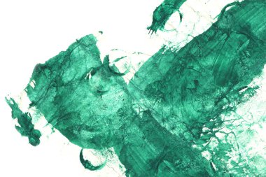 Soyut mürekkep arkaplanı. Mermer tarzı. Beyaz kağıda siyah boya dokusu. Ağ ve oyun tasarımı için duvar kağıdı. Grunge çamur sanatı. Kalem suyunun makro resmi. Koyu Smear