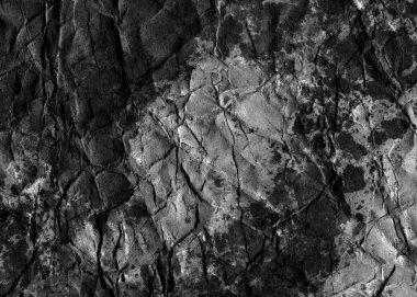 Soyut mürekkep arkaplanı. Mermer tarzı. Beyaz kağıda siyah boya dokusu. Ağ ve oyun tasarımı için duvar kağıdı. Grunge çamur sanatı. Kalem suyunun makro resmi. Koyu Smear