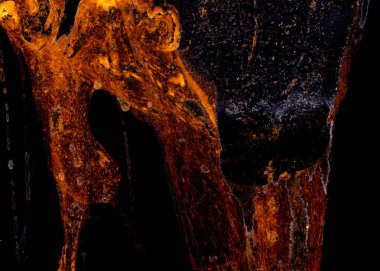 Soyut mürekkep arkaplanı. Mermer tarzı. Beyaz kağıda siyah boya dokusu. Ağ ve oyun tasarımı için duvar kağıdı. Grunge çamur sanatı. Kalem suyunun makro resmi. Koyu Smear