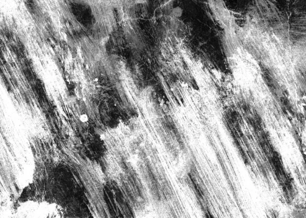 Abstract Ink Background Marble Style Black Paint Stroke Texture White — Stock Photo, Image