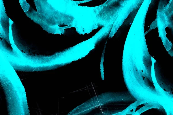 Handgemalter Aquarell Hintergrund Die Farbe Die Auf Das Papier Spritzt — Stockfoto