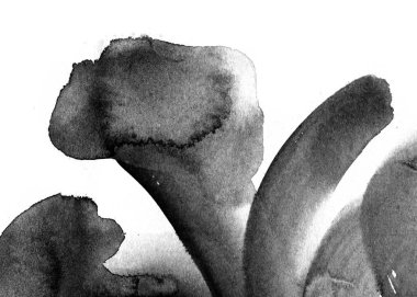 siyah boya fırça darbeleri, soyut duvar kağıdı